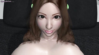 Gogeous animated with thick bosoms