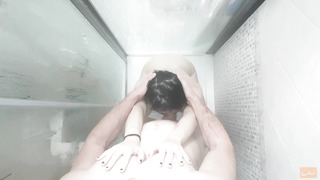 Smashing my Sista in the Douche while our Parents are away