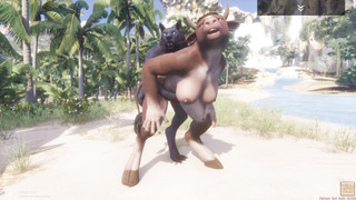 Nasty Life / Werewolf Internal Ejaculation's in Prey