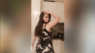 Good-Sized Culo luxurious chick sizzling dancing