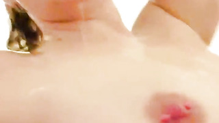 Showering And Frolicking With Myself