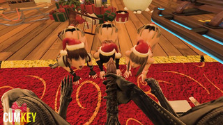 XXXMAS FaceHugger ONSLAUGHT! SFM THREE DIMENSIONAL Monster MANGA PORN Final Desire Sex