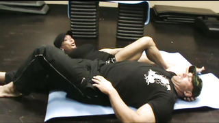 FBB Takes on Humungous Muscled Masculine Bodybuilder