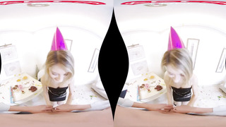 Internal Cumshot B-Day Soiree in VR Pornography
