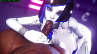 Demi Gives the Captain a fellatio