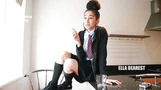 College Lady Smoking SPH  - Ella Favorite