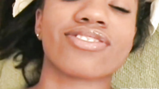Ebony Sidney And Her Mouth-Watering Bi-Racial Puss Luving