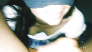 Spunky doll is mildly gargling her greatest frend's stiffy and hoping to get jism in throat