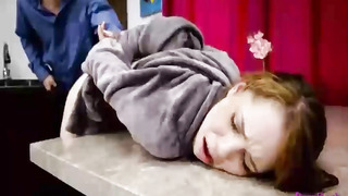 Smallish Nubile trained a lesson the rock-hard way (Raylin Ann)