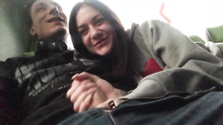 Whorish inexperienced black-haired is having a bunch of joy while pawing a rigid stiffy and getting plowed