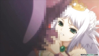 The Pig With A Huge Pink Cigar Penetrates The Lil Goddess - Anime Porn