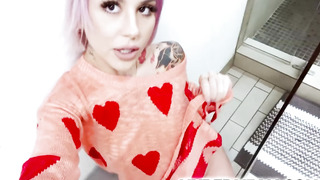 Luna begs for Filthy's cum in her eager mouth