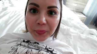 Picked up babe lets me cum inside