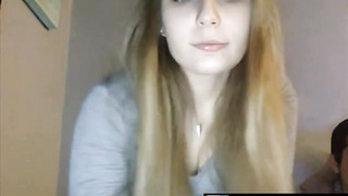 Cuckold Boyfriend Watches GF Cum To Strangers on Omegle