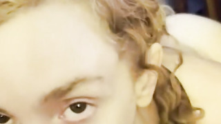 Redhead Slut Deepthroat Blowjob