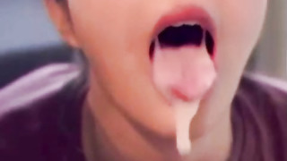 Asian Teen Wants Cumshot