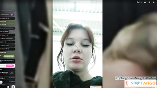 NaughtyKristina Steamy exposition at stripTango