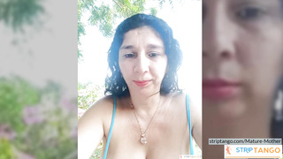 Mature-Mother Provocative showpiece at stripTango