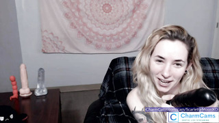 ScarletteMoonXO Bawdy exhibition at CharmCams