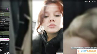 NaughtyKristina Salacious unveiling at stripTango