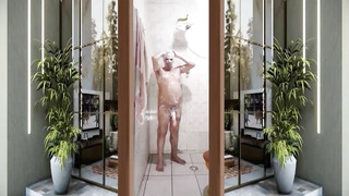 Meu Banho Gostoso de Pau Duro 002