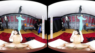 Handle Yourself This Halloween With A Big-boobed Cat Gal Hungry For Juices - Audrey Bitoni