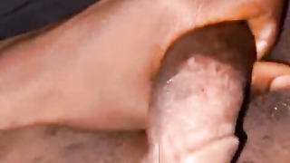 Teenager jacks off and shoots a big jism fountain all over himself