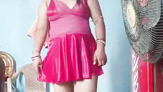 Indian desi cougar step-mother inviting intro