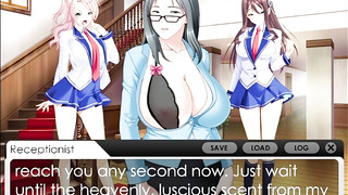 Big-boobed COUGAR attempts to tempt Aika. Smutty Lezzie Anime porn Vore Project