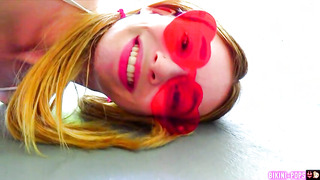 KATIE CASHES IN