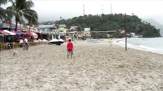 Dollar Super-Naughty Displays Milky Beach Puerto Galera Philippines