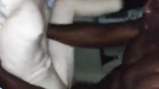 Atlanta Smallish Snowbunny Takes BIG BLACK COCK Part three