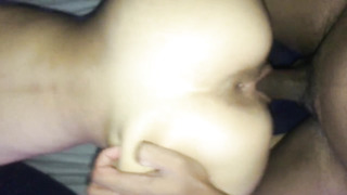 Puny 18y/o Kawaiikitty gets Dicked down by Petite Ebony Trunk