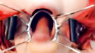 Domination & Submission Fetish Diminutive Teenie Urinate in Facehole / Ball-Gagged Hatch Pee Throating Gulp