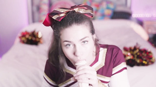 Muddy minded stunner truly knows how to give a decent rigid- on to a stud