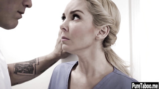 Big guy fucked so hard slender MILF with nice body