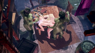 Blacksheepovca - Orcs Negotiations ( Futa on Masculine ) ( Hermaphroditism )