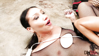 Female Dom girly-girl domination & submission w beaver trooper luna starlet!