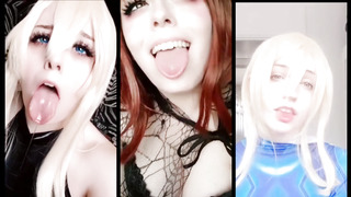 JXHXN - ULTIMATE Tik Tok Ahegao NUBILES COSTUME PLAY COMPILATION ( STUNNING ANIME PORN DAMSELS AHEGAO FACE TIKTOK )
